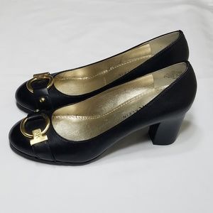 🎀EUC🎀 ANNE KLEIN Black Fielding LE Pump Size 6